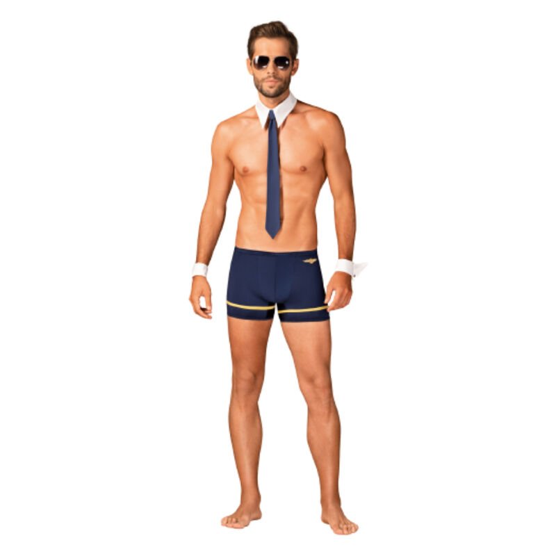Obsessive - Pilotman Set Costume Xxl/xxxl