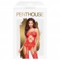 Penthouse Hot Nightfall Bodystocking, Red XL