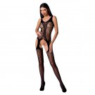 Passion Woman Bs072 Bodystocking, Black One Size