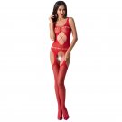 Passion Woman Bs057 Bodystocking Red One Size