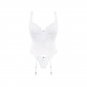Obsessive, Amor Blanco Corset and Thong L/XL