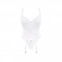 Obsessive - Amor Blanco Corset & Thong L/xl