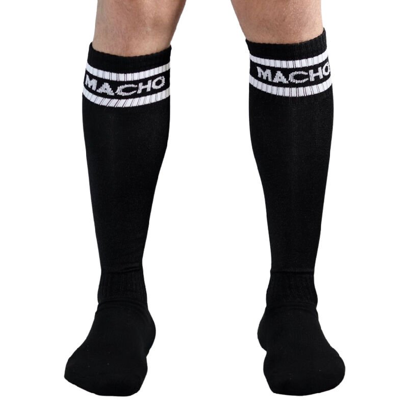 Macho Male Long Socks One Size, Black