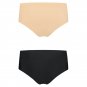 Bye Bra Invisible High Brief 2 Pack XL