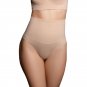 Bye Bra Seamless High Waist Thong Medium Control, Black S