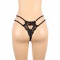 Subblime Three Pieces Set Bra+ Garter Belt + Thong L/xl