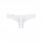 Obsessive - Alabastra Thong Crotchless White S/m