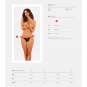 Obsessive - Celia Noir Thong M/l