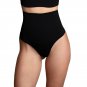 Bye Bra Seamless High Waist Thong Medium Control - Black L