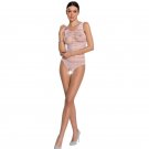 Passion Woman Bodystocking, White One Size