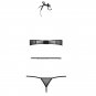 Passion Rita Teddy, Black, L/XL