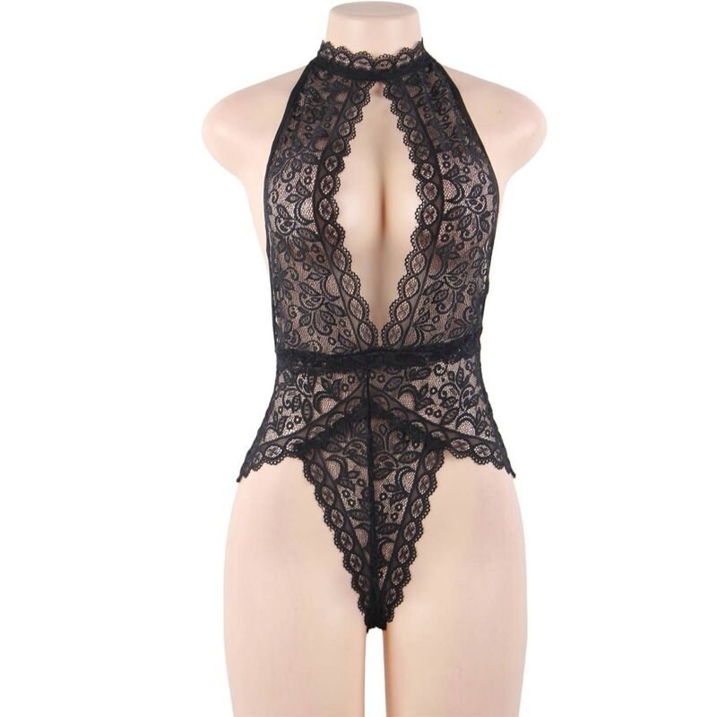 Subblime Lace Open Cup Teddy L/xl