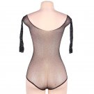 Subblime Long Sleeve Fishnet Teddy L/xl
