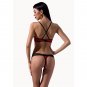 Passion Woman Scarlet Bikini - Black And Red S/m