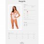 Obsessive - Heavenlly Crotchless Teddy Xl/xxl