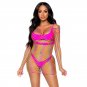 Leg Avenue Net Long Sleeved Mini Dress One Size, Multicolor