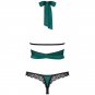 Obsessive, Sensuelia Two Pieces Set, Green XXL