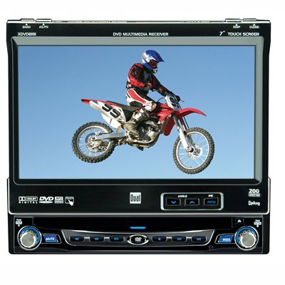 Dual Electronics XDVD8181 7" LCD DVD Touchscreen Receive