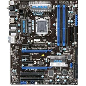 P55-GD65 Desktop Board P55-GD65