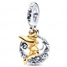 Disney Tinker Bell Celestial Night Dangle Charm for Pandora Bracelet Women Jewelry