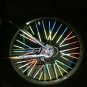 Bicycle Spokes Reflective Strips Radiation Reflector Flame Wheel Wire Luminous Warning Stickers