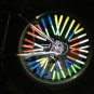 Bicycle Spokes Reflective Strips Radiation Reflector Flame Wheel Wire Luminous Warning Stickers