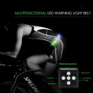 LED Luminescent USB Charging Belt Cycling Equipment Outdoor Sports Cycling Safety Warning Belt