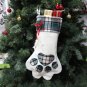 Creative Dog Paw Christmas Stockings Hang Christmas Decorations Christmas Tree Gift Bags