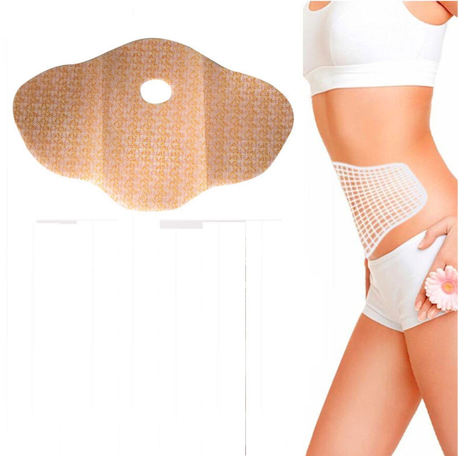 10Pc Miracle Slimming Patch For Slimming Burning For Abdominal Fat Free