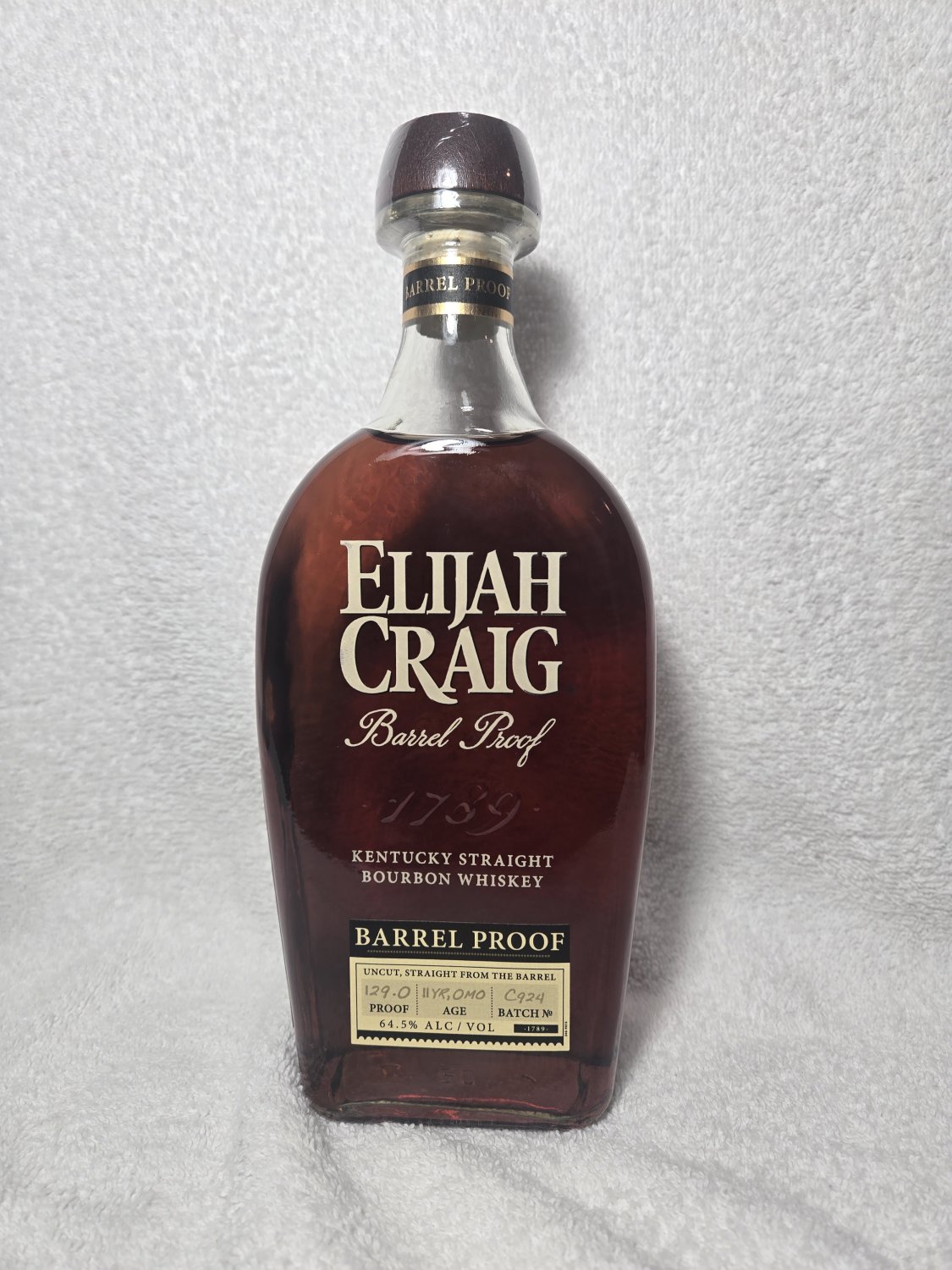 Elijah Craig barrel proof C924