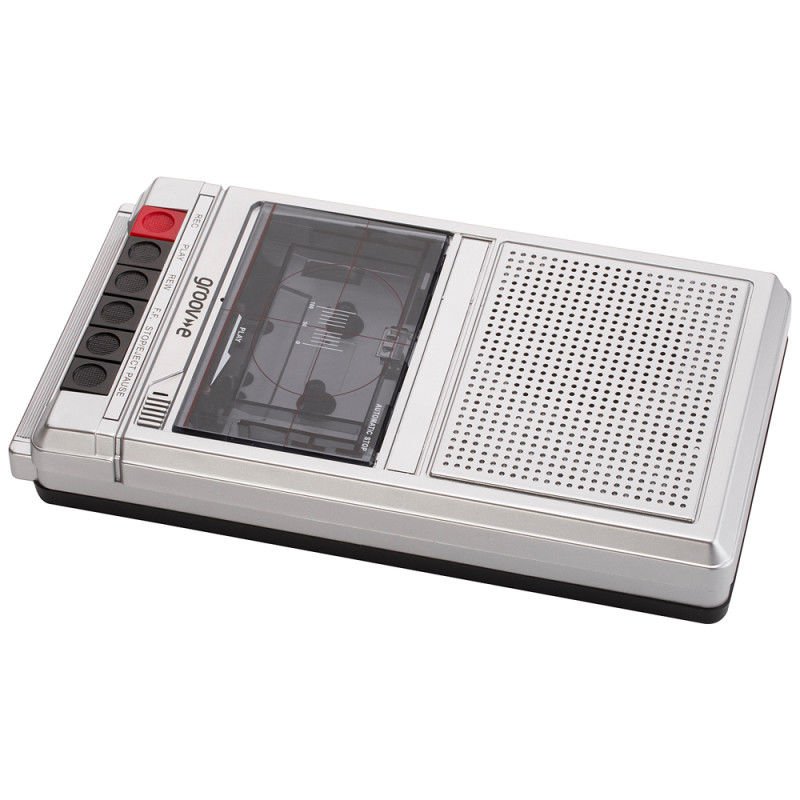 Groove Shoebox Cassette Player and Recorder Vintage Style