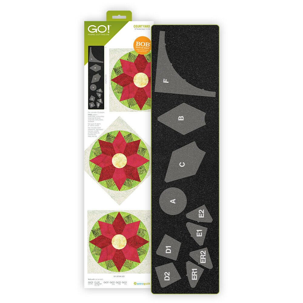 Accuquilt GO! 55198 Courtyard - 10 inch