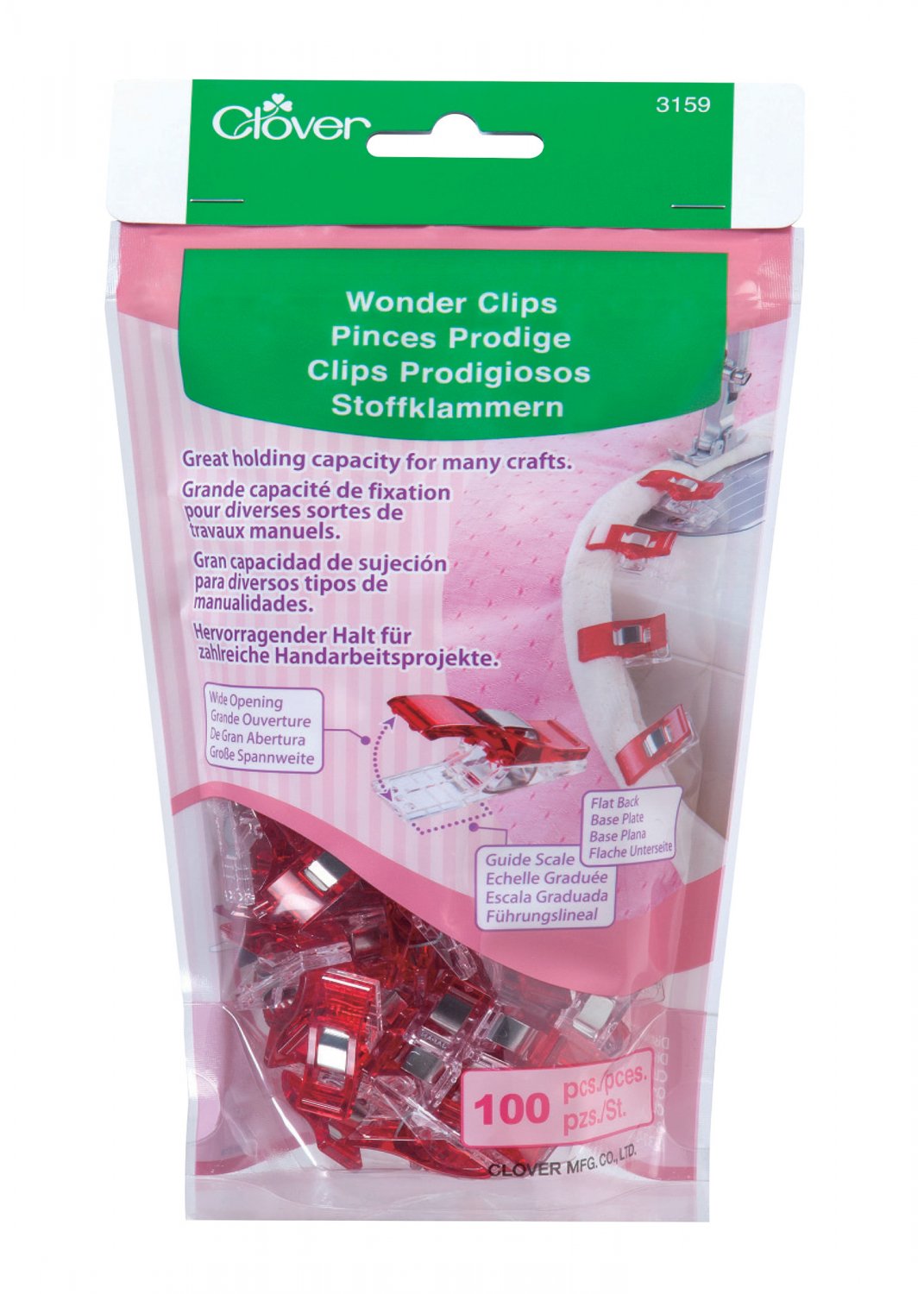 Clover Wonder Clips - 100pcs