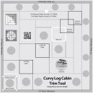 Curvy Log Cabin Trim Tool 8" Finished Blocks Creative Grids