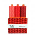 Aurifil, Color Builder 3pc Thread Set - Pompeii Red