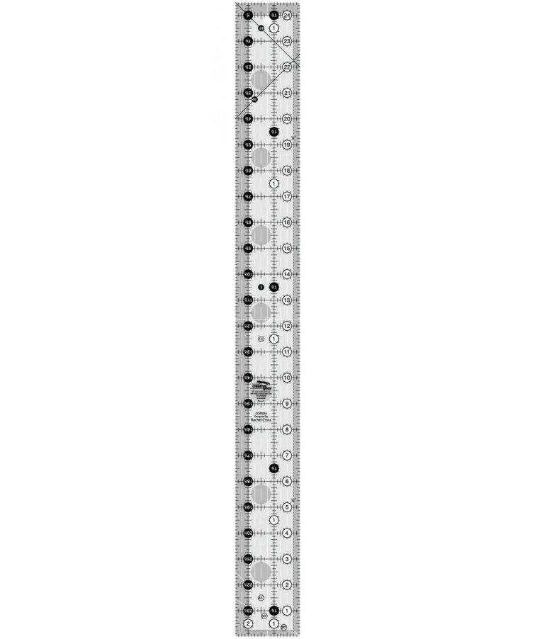 Creative Grids 2-1/2" x 24-1/2" Ruler