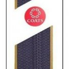 Coats & Clark 9" Polyester Zipper - Navy