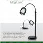 Naturalight LED 5" Floor Magnifying Light-Black
