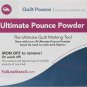 Hancy 2-Ounce Ultimate Quilt Pounce Pad with Chalk Powder, White