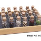 Wood Bottle Storage Tray, 20 Bottles, 7-1/4 by 5-1/4 by 1 Inches Wood Bottle Storage Tray, 20 Bottles, 7-1/4 by 5-1/4 by 1 Inches