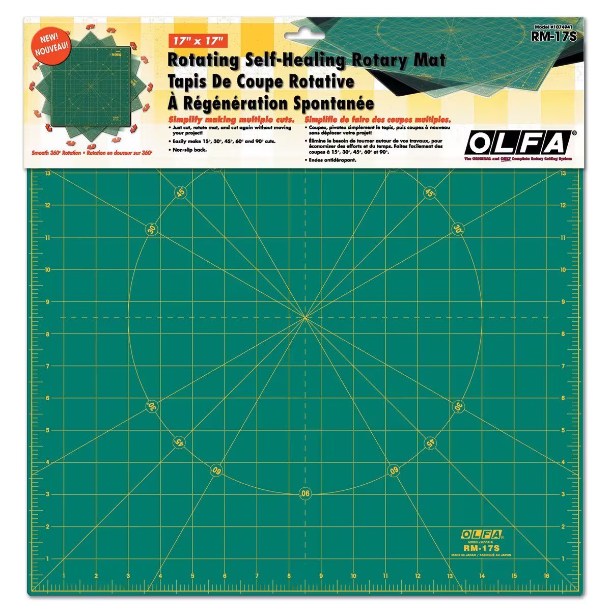 OLFA 17" Rotating Self-Helaing Rotary Mat