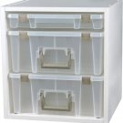 ArtBin 6855SC Super Satchel Cube - Pre-Drilled Holes, 6 Rail Set, Customizable, White ArtBin 6855SC Super Satchel Cube - Pre-Drilled Holes, 6 Rail Set, Customizable, White
