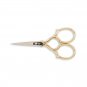 Gingher Gold-Handled Epaulette Embroidery Scissors - 3 1/2in (3 packs)