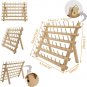 60 Spools Wooden Thread Rack/Thread Holder Organizer with Hanging Hooks (2 packs)
