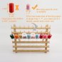 60 Spools Wooden Thread Rack/Thread Holder Organizer with Hanging Hooks (2 packs)