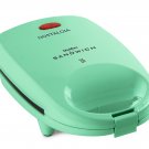 Nostalgia My Mini Personal Sandwich Maker, Green Nostalgia My Mini Personal Sandwich Maker, Green