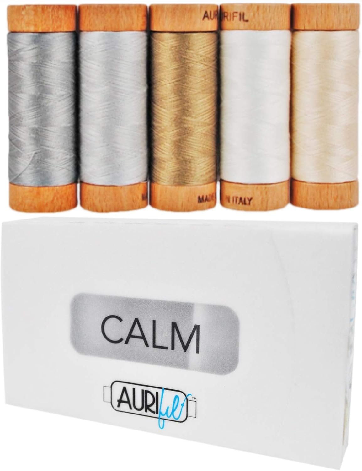 Aurifil Designer Thread Collection-Calm Collection -AC80CC5