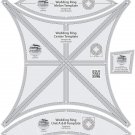 Creative Grids Double Wedding Ring Templates 4pcs #CGRDWR Creative Grids Double Wedding Ring Templates 4pcs #CGRDWR