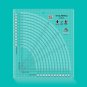 Creative Grids Ovals All Way Ruler CGRKAOVAL