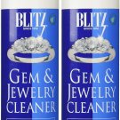 Blitz Gem & Jewelry Cleaner Liquid Concentrate 8oz (Pack of 2)